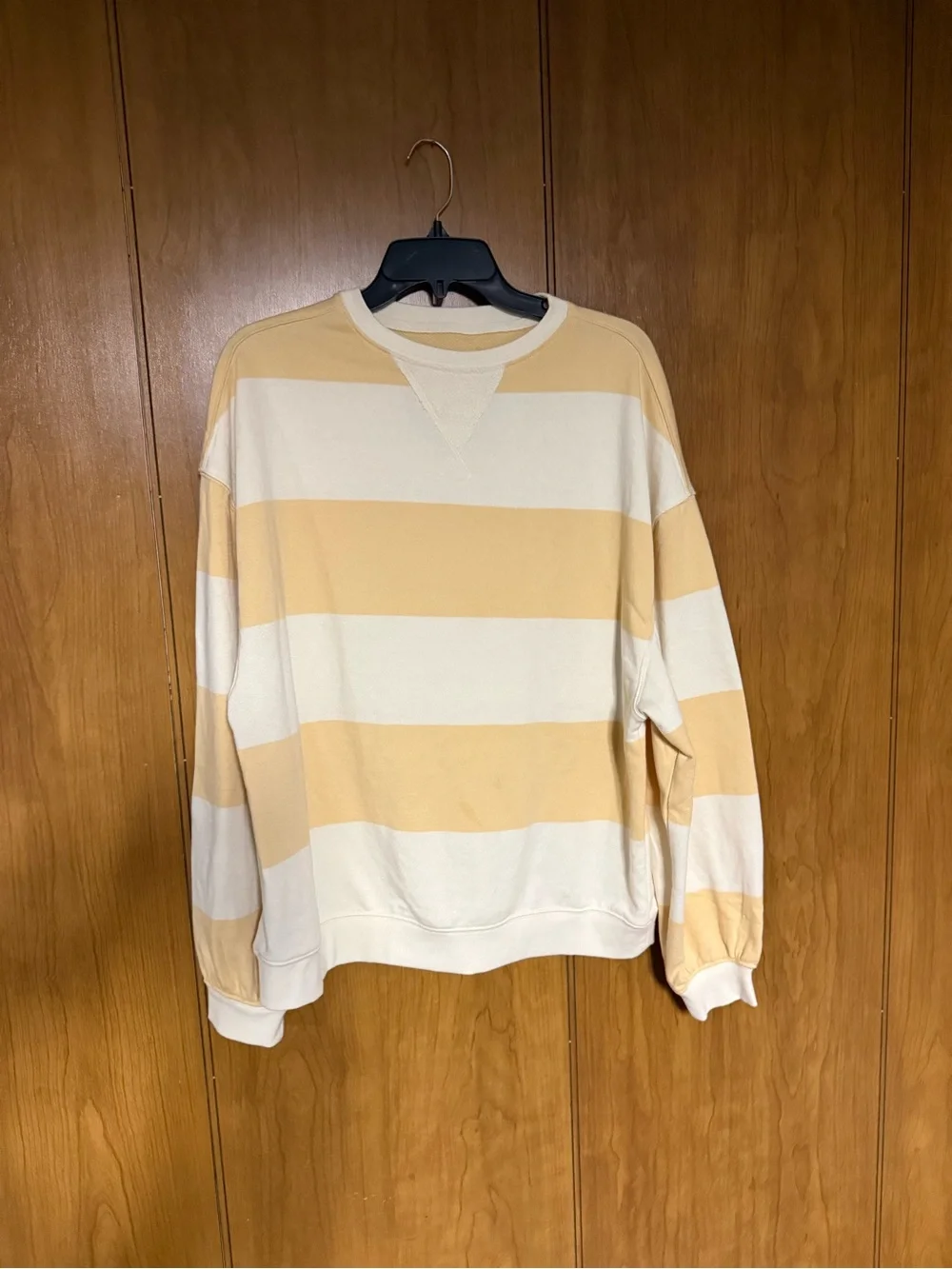 We The Free Classic Striped Oversized Crewneck - Picture 2 of 4